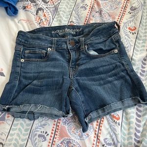 American eagle Jean shorts size 0